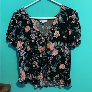 American Eagle Outfitters Floral Top